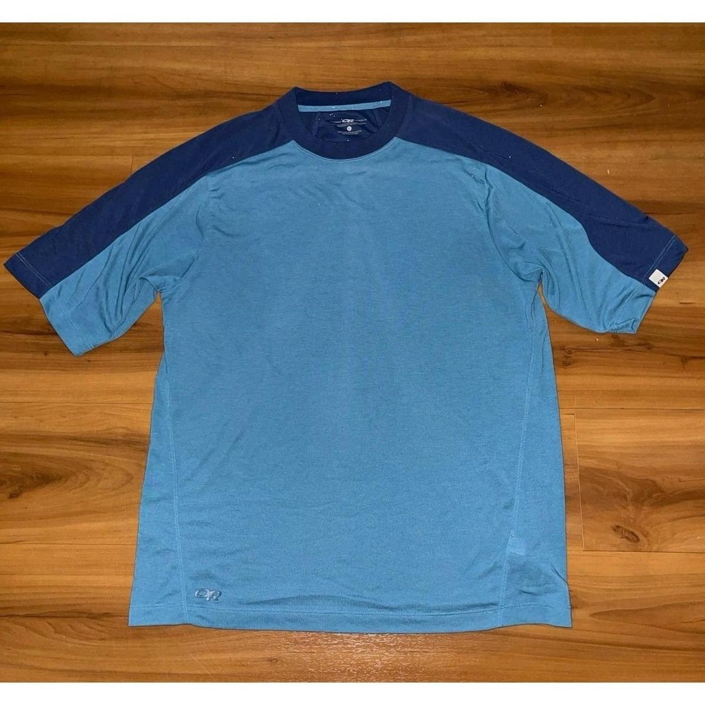 Mens Outdoor Research Wool Blend Crewneck Short Sleeve T-Shirt
